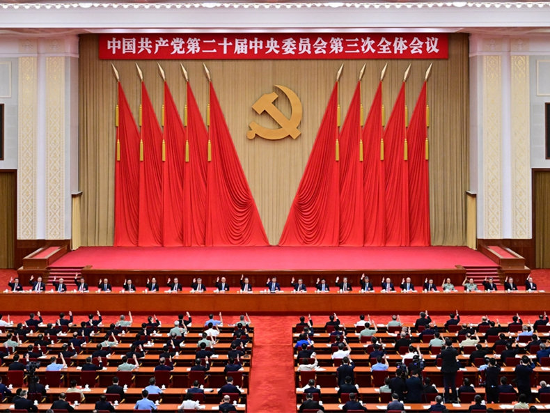 习近平&nbsp;在党的二十届三中全会第...